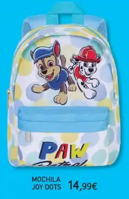 Toy Planet Paw Patrol mochila joy dots oferta