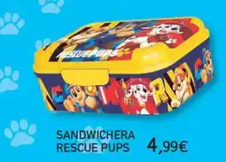 Toy Planet Rescue Pups sandwichera oferta