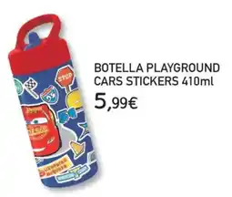 Toy Planet Botella playground cars stickers oferta