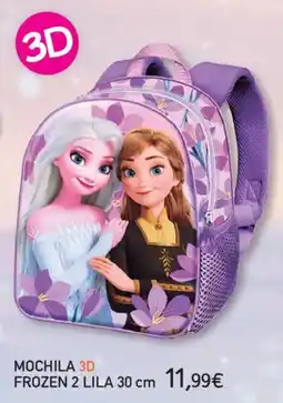 Toy Planet Mochila 3D Frozen 2 Lila oferta