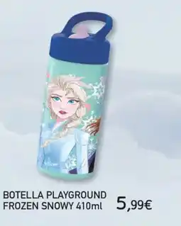 Toy Planet Playground botella frozen snowy oferta