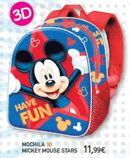 Toy Planet Mochila 3d mickey moyse stars oferta