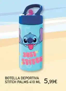 Toy Planet Botella deportiva stitch palms oferta