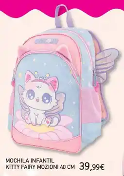 Toy Planet Mozioni mochila infantil kitty fairy oferta