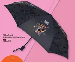 Toy Planet Kpop demon hunters paraguas plegable automático oferta