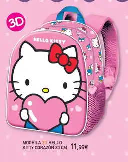 Toy Planet Hello kitty mochila 3d oferta