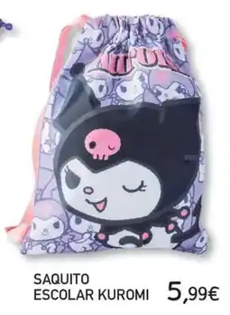 Toy Planet Saquito escolar kuromi oferta