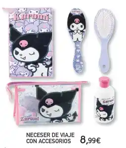 Toy Planet Kuromi neceser de viaje con accesorios oferta