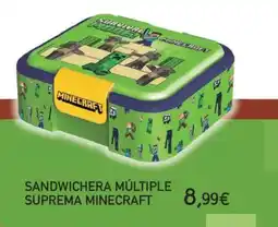 Toy Planet Minecraft sandwichera múltiple suprema oferta