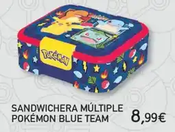 Toy Planet Pokémon sandwichera múltiple blue team oferta