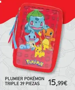 Toy Planet Pokémon plumier triple oferta