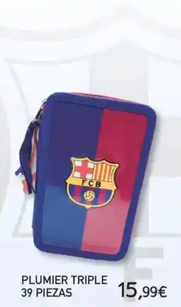 Toy Planet Fcb plumier triple oferta