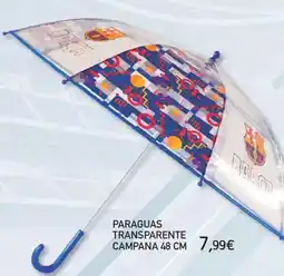 Toy Planet Barça paraguas transparente oferta
