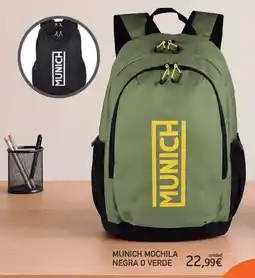 Toy Planet Munich mochila negra o verde oferta
