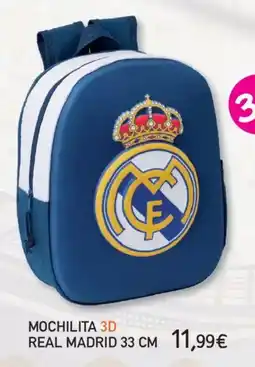 Toy Planet Real Madrid mochilita 3d oferta