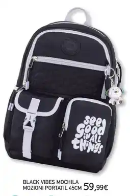 Toy Planet Black Vibes Mochila oferta