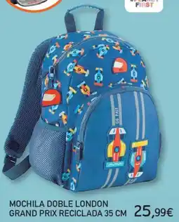 Toy Planet Mochila doble london grand prix reciclada oferta