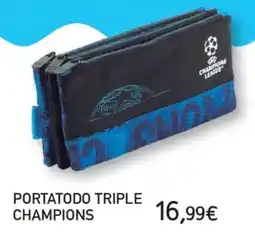 Toy Planet Portatodo Triple Champions oferta