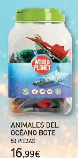 Toy Planet World Planet animales del océano bote oferta