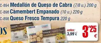 Sibarit - medallon de queso de cabra
