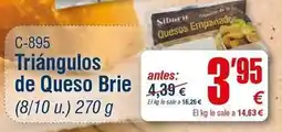 Abordo Triángulos de queso brie oferta