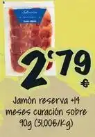 Cash Fresh Jamon reserva +14 meses curacion sobre oferta
