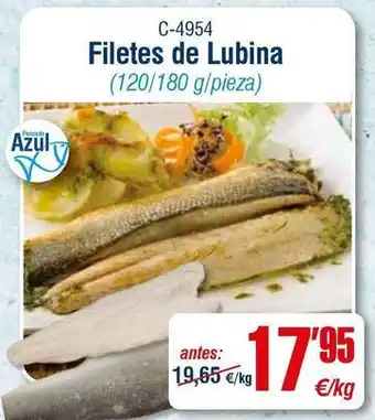 Filetes de lubina