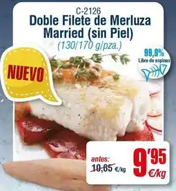 Abordo Doble filete de merluza married oferta