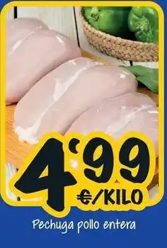Cash Fresh Pechuga pollo entera oferta