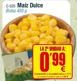 Abordo Maiz dulce oferta