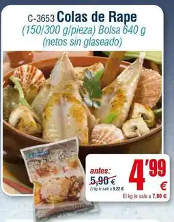 Abordo Colas de rape oferta