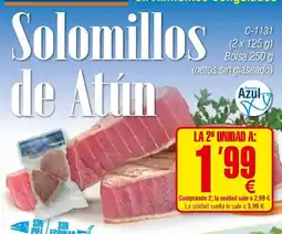 Abordo Solomillos de atún oferta