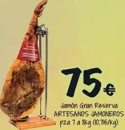 Cash Fresh Gran reserva - jamon artesanos oferta