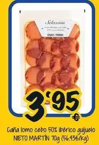 Cash Fresh Nieto martín - cana lomo cebo 50% ibérico guijuelo oferta