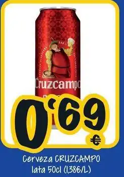 Cash Fresh Cruzcampo - cerveza oferta