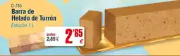 Abordo Barra de helado de turron oferta