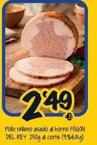 Cash Fresh Pollo relleno asado al horno oferta