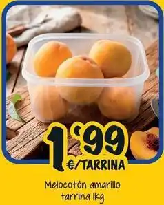 Cash Fresh Melocoton amarillo tarrina oferta