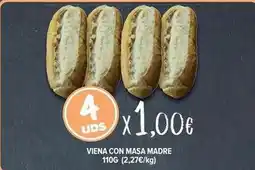 Cash Fresh Viena con masa madre oferta