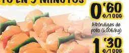 Cash Fresh Albondigas de pollo oferta