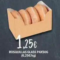 Cash Fresh Glass - rosquillas glass p4x50g oferta