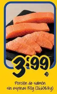 Cash Fresh Porción de salmón sin espinas oferta