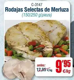 Abordo Rodajas selectas de merluza oferta