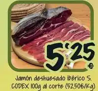 Cash Fresh Jamon deshuesado iberico s oferta