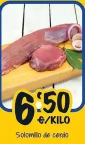 Cash Fresh Solomillo de cerdo oferta