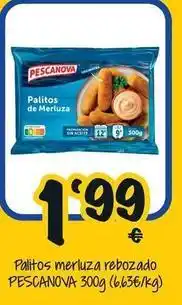 Cash Fresh Pescanova - palitos merluza repozado oferta