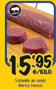 Cash Fresh Solomillo de cerdo ibérico fresco oferta