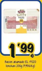 Cash Fresh Elpozo - bacon ahumado oferta