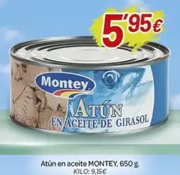 Alsara Supermercados Montey atún en aceite oferta
