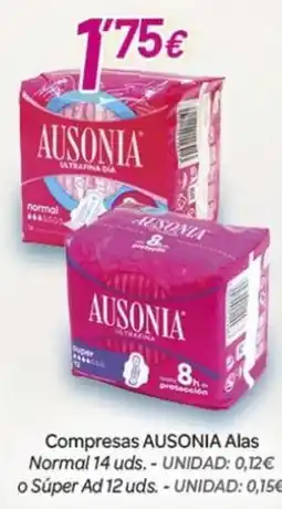 Alsara Supermercados AUSONIA Compresas Alas oferta